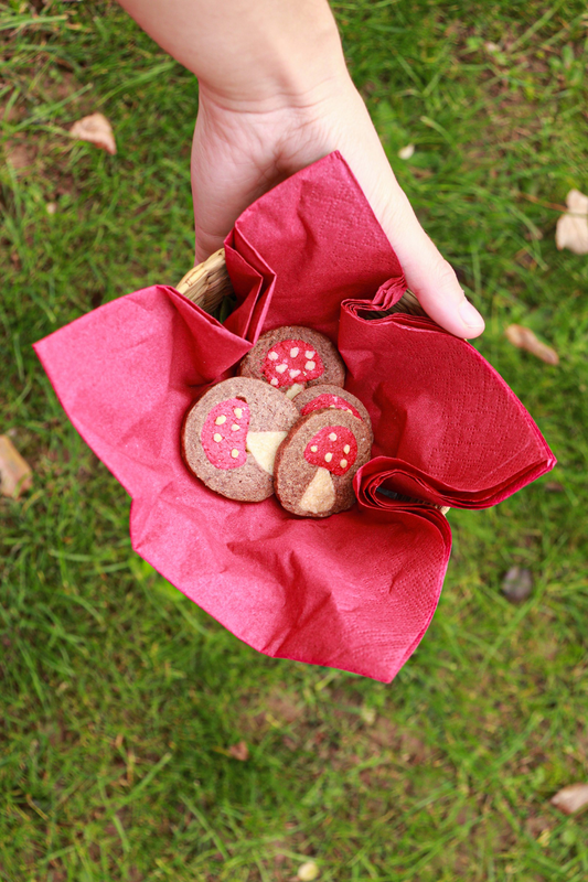 Sablés champignon (x4)