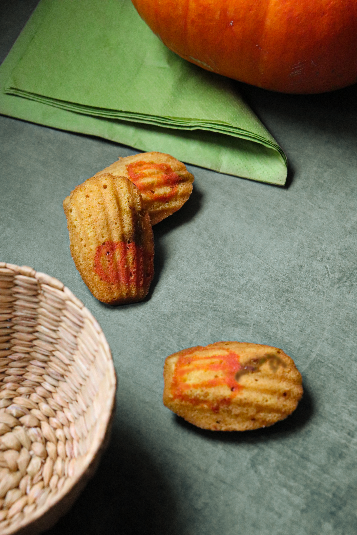 Madeleine citrouille (x4)